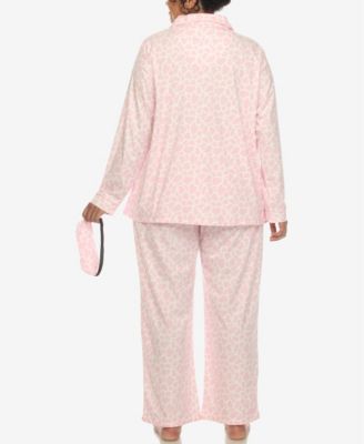 Plus Size Pajama Set, 3-Piece