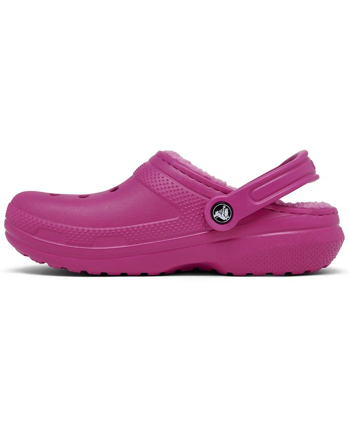 Crocs Women's Classic Lined Clogs from Finish Line - Macy's