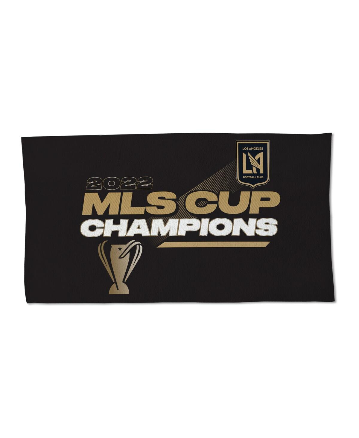 Wincraft Lafc 2022 Mls Cup Champions 22'' X 42'' Locker Room Towel In Black