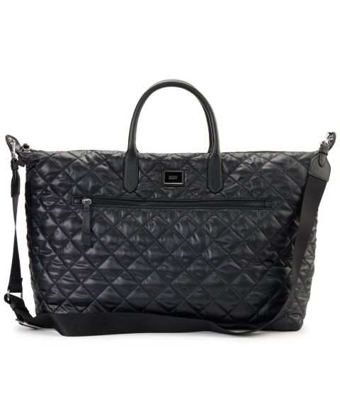 Женская сумка DKNY Lyla Web Strap Weekender, цвет: Чёрный