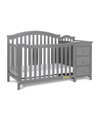 CLOSEOUT! 46" Wooden Kali II 4 in 1 Convertible Crib and Changer