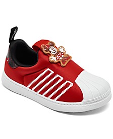 Toddler Girls Originals Minnie Mouse Superstar 360 Casual Sneakers from Finish Line