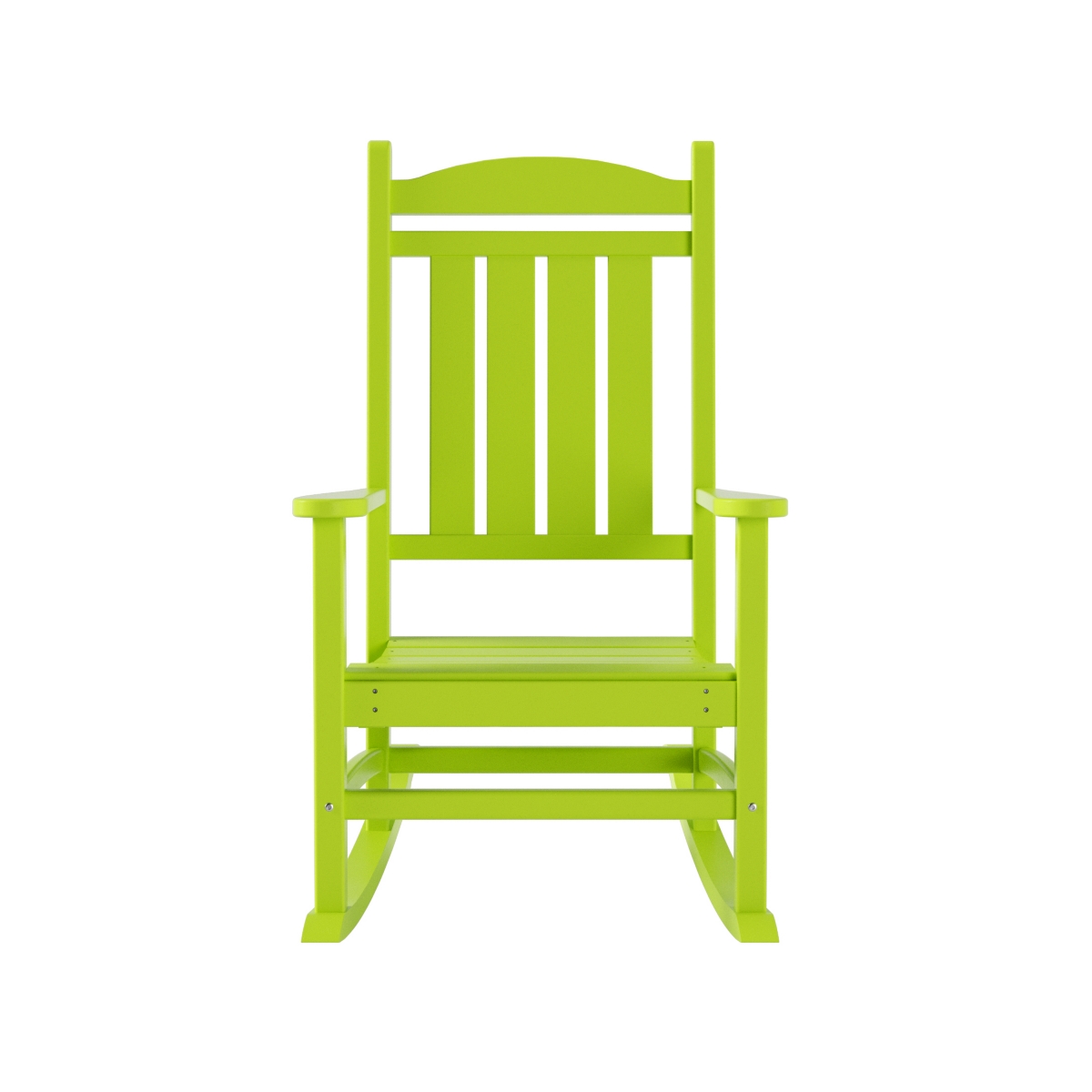 WestinTrends All-Weather Outdoor Patio Poly Classic Porch Rocking Chair (Set of 2)
