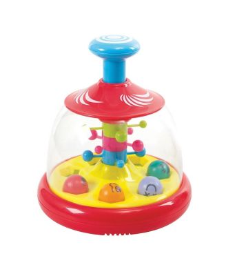 Popping and Tumbling Spinning Ball Domes