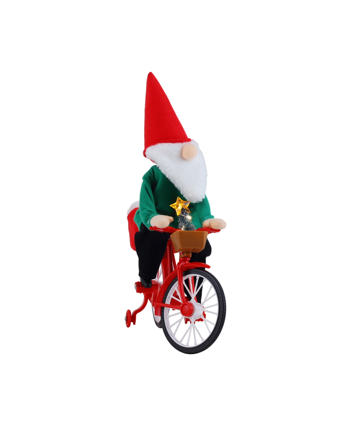 Cycler Gnome Holiday Decor