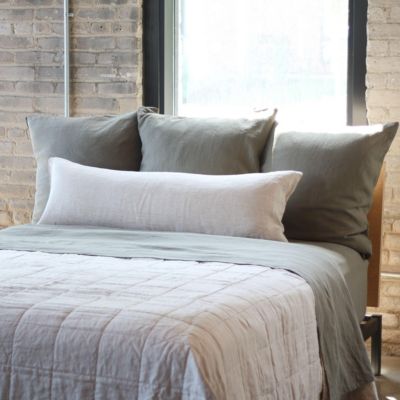 100% French Linen Euro Sham - 26" X 26"