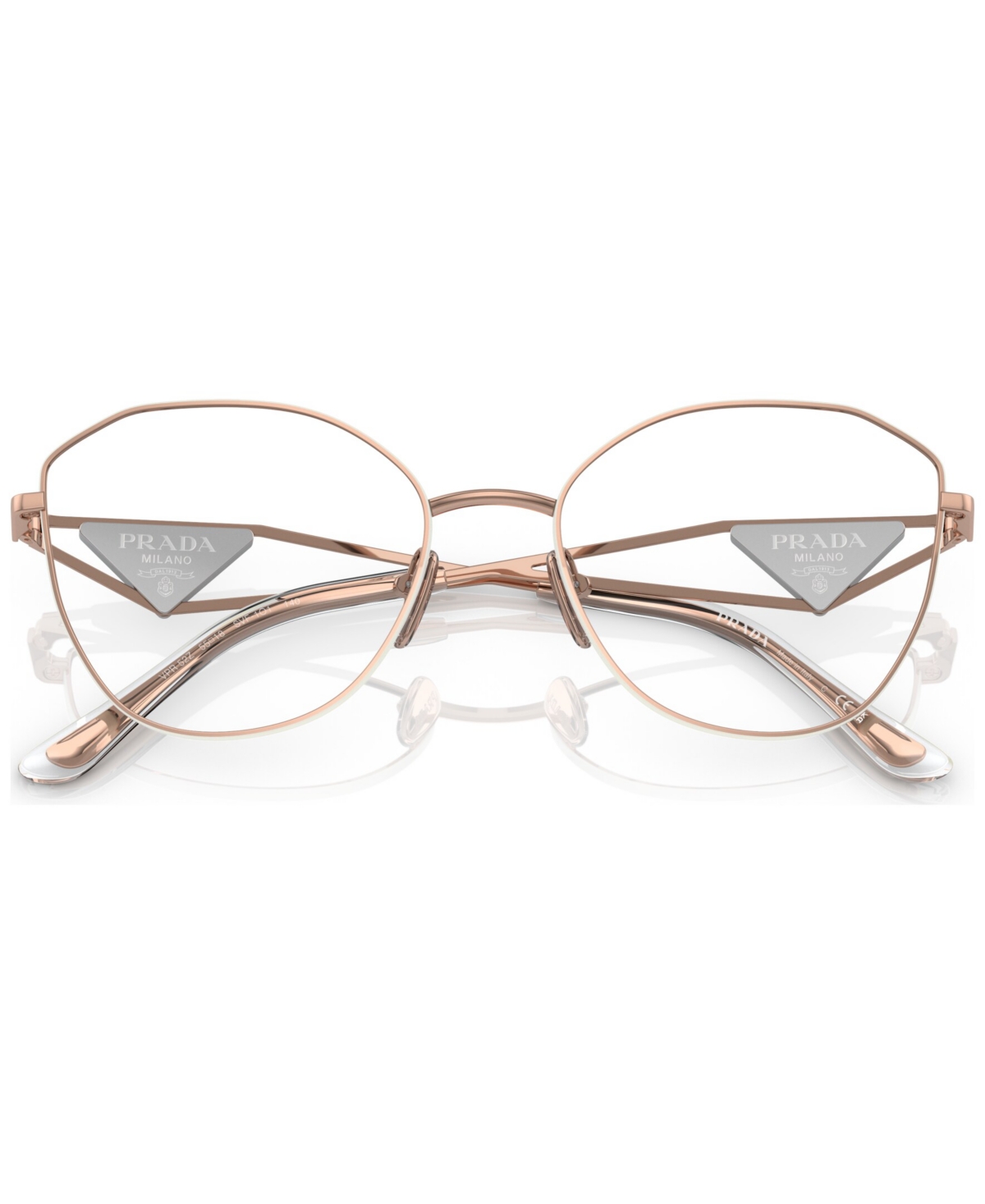 Prada Women's Irregular Eyeglasses, Pr 52ZV55-o
