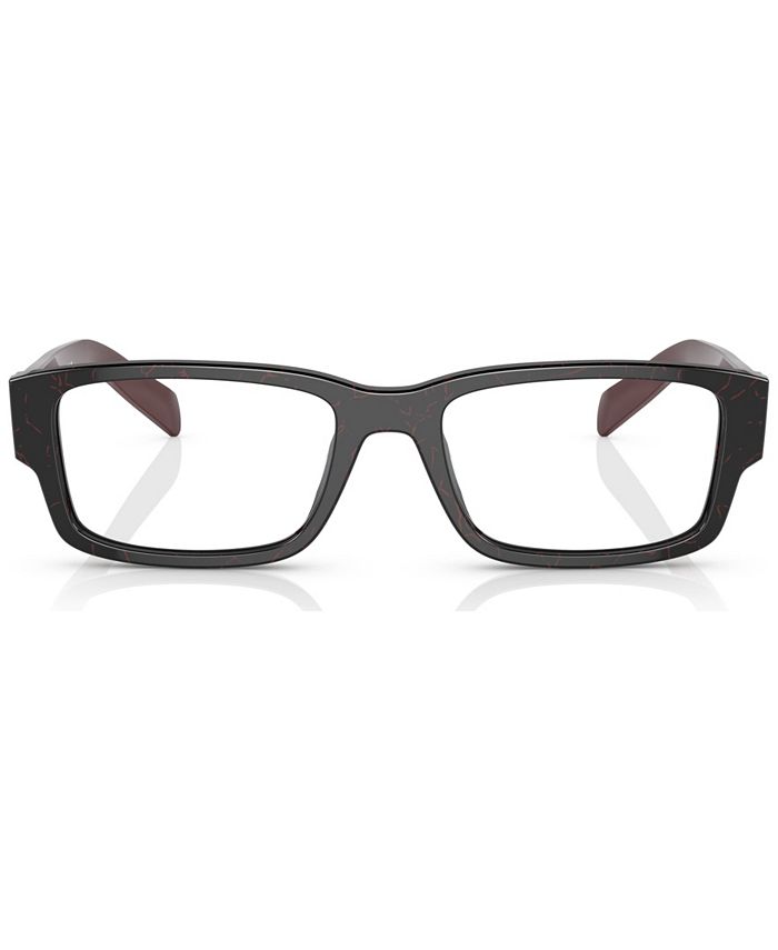 PRADA Men's Rectangle Eyeglasses, PR 07ZV53-O - Macy's