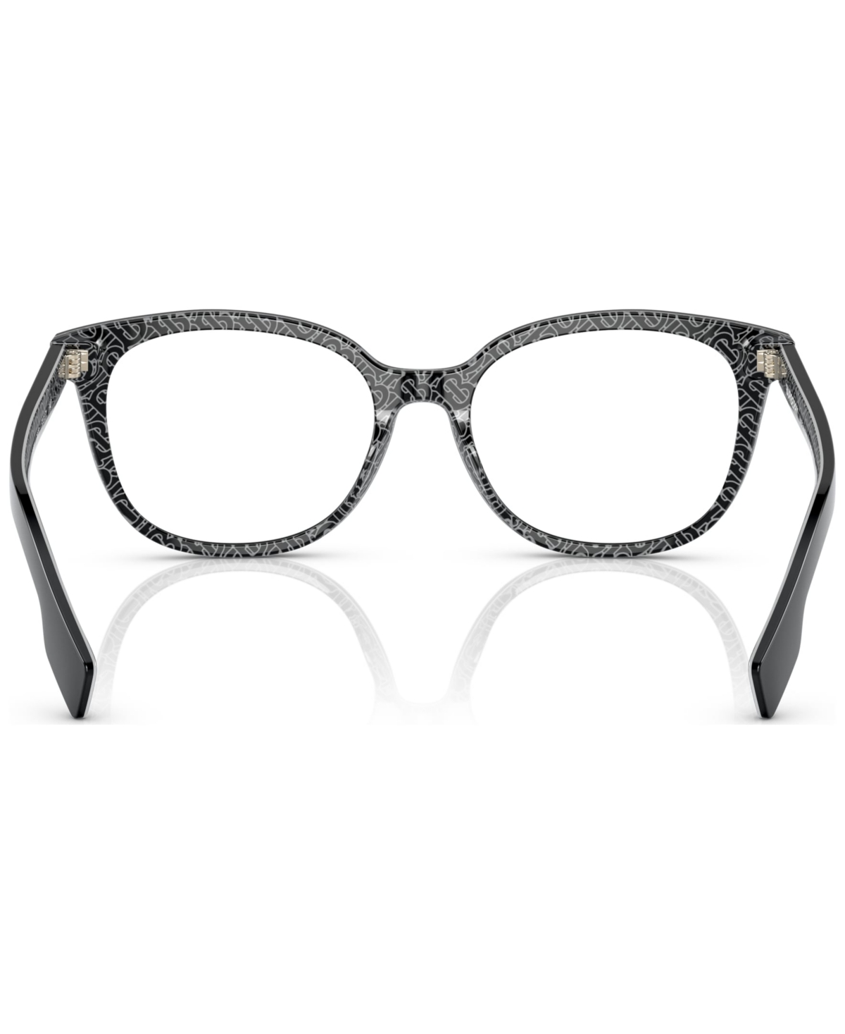 Burberry Women's Square Eyeglasses, BE229153-o - Print Tb, Crystal