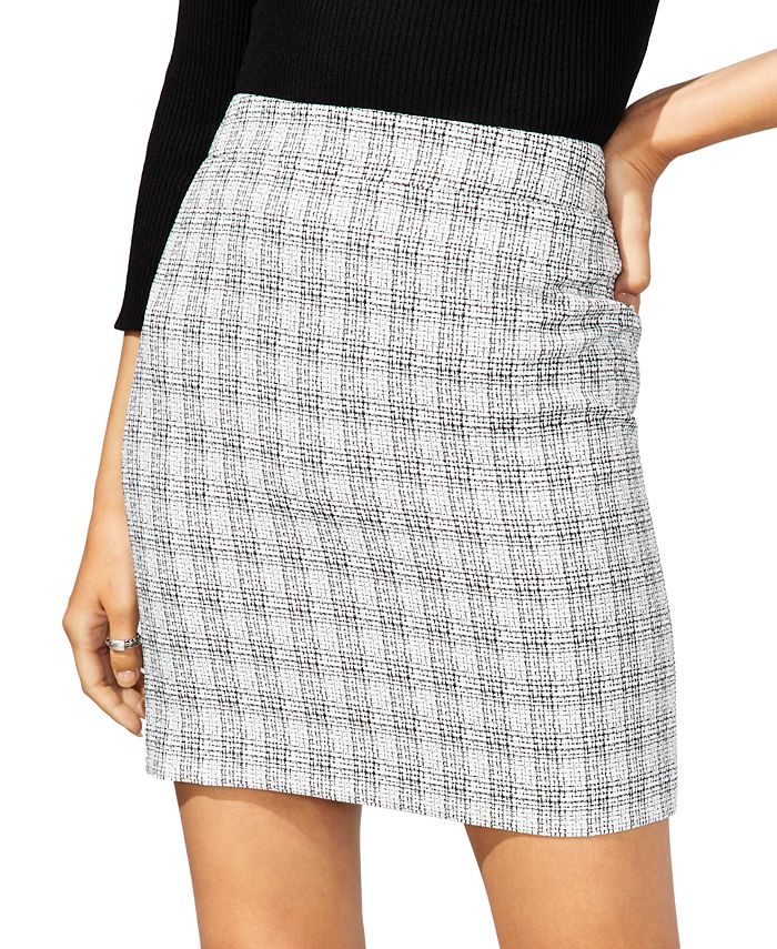 Bar III Jacquard Pencil Skirt main image 0