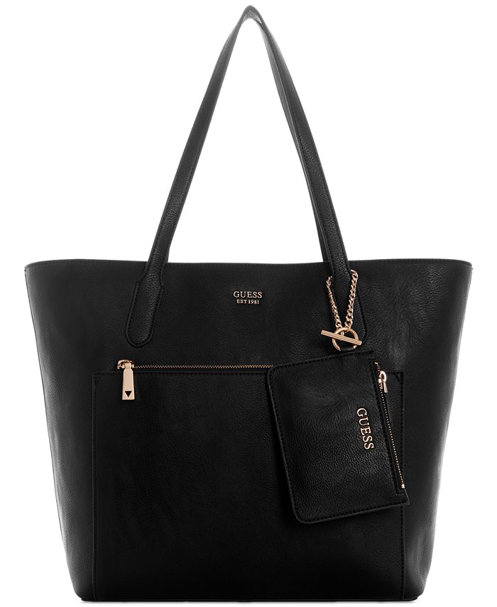 GUESS Rylan Medium Top Zip Tote Macy's Exclusive & Reviews - Handbags ...