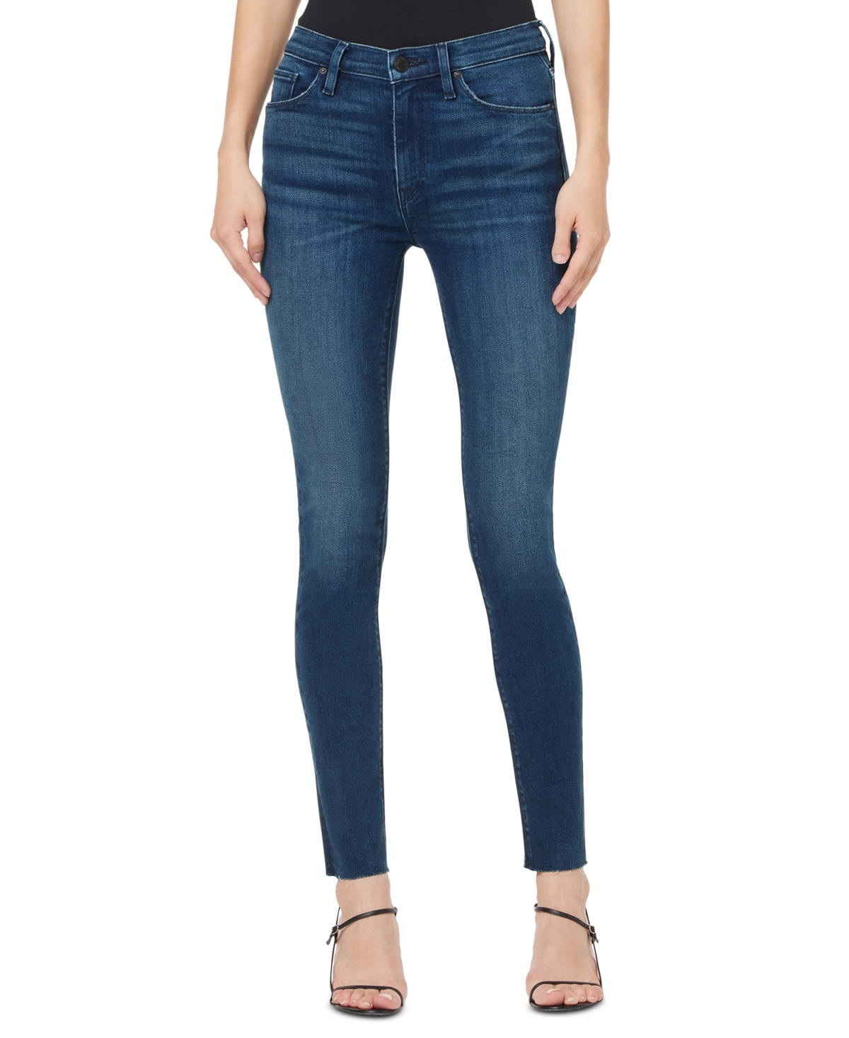  Hudson Jeans Barbara Women's High-Rise Super-Skinny Ankle Jeans