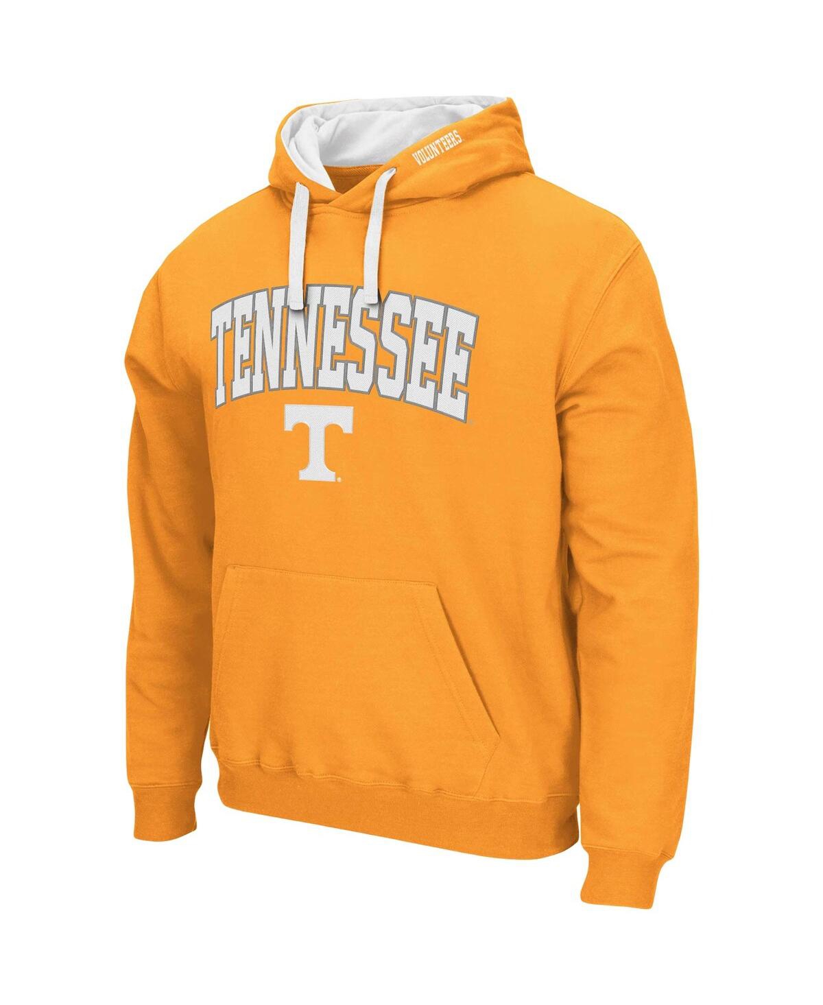 Colosseum Men's Tennessee Orange Tennessee Volunteers Arch Logo 3.0 Pullover Hoodie In Tennessee Orange