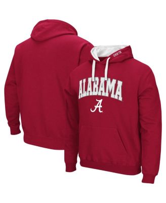Men's Crimson Alabama Crimson Tide Big and Tall Arch & Logo 2.0 Pullover Hoodie