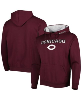 Men's Maroon UChicago Maroons Isle Pullover Hoodie