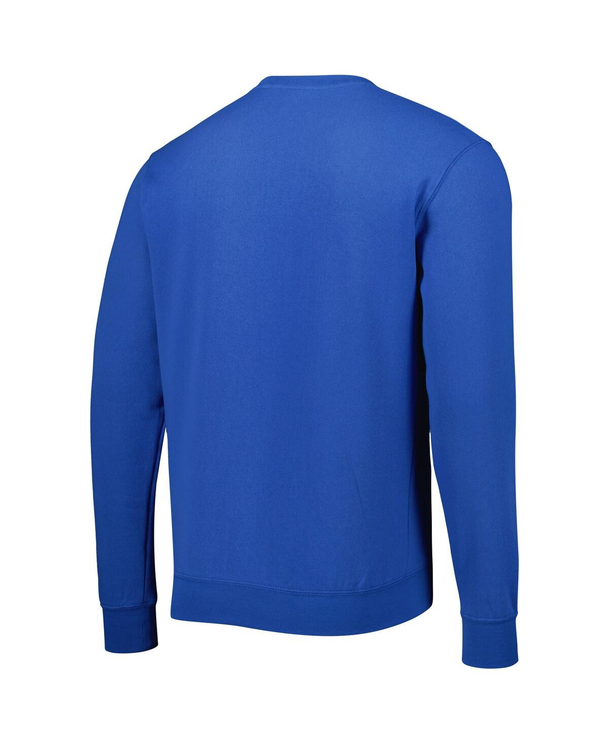 Shop Colosseum Men's  Powder Blue Ole Miss Rebels Arch & Logo Pullover Sweatshirt