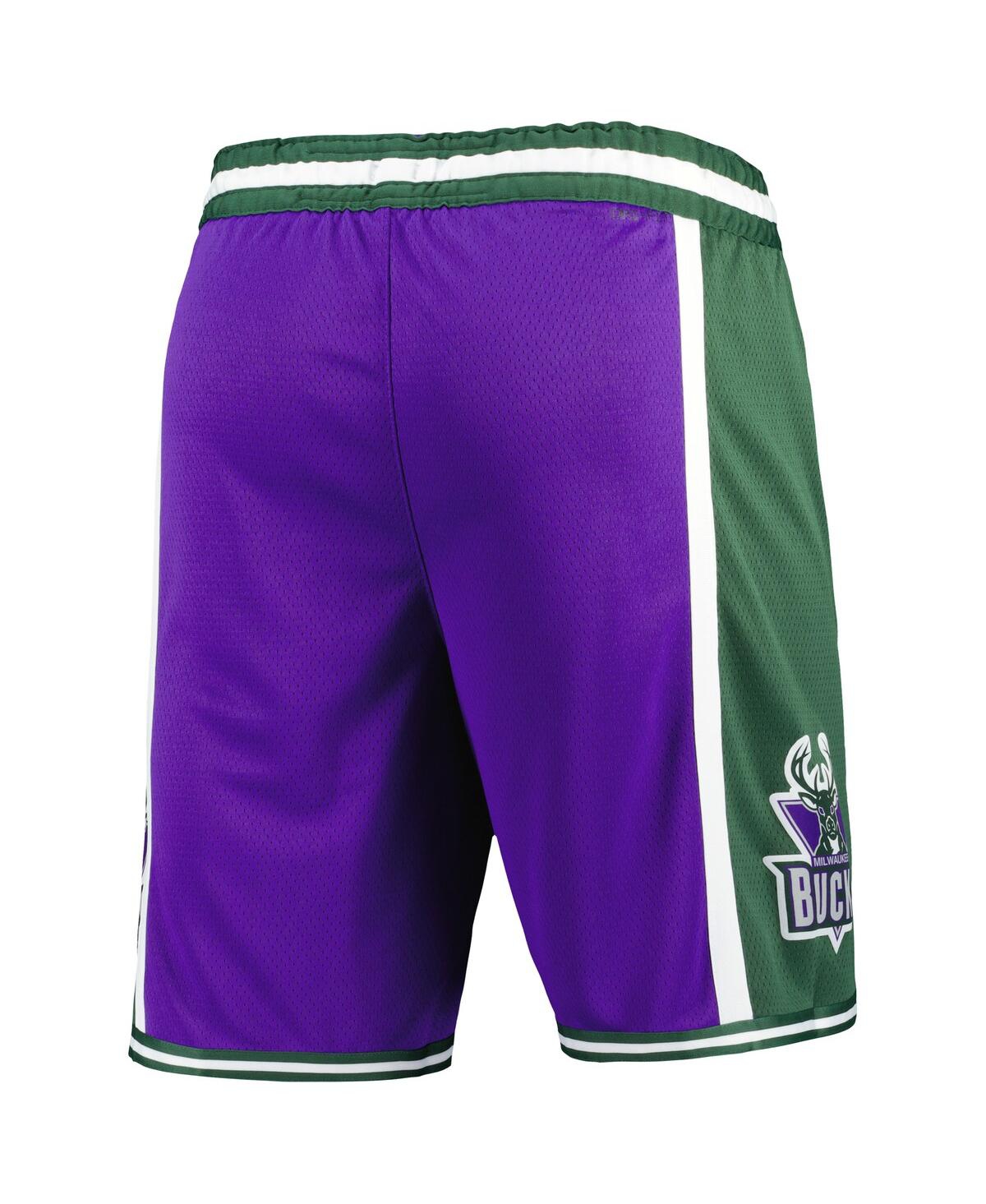 Men's NikeMilwaukee Bucks 2022/23 Classic Edition Swingman Performance Shorts - Purple