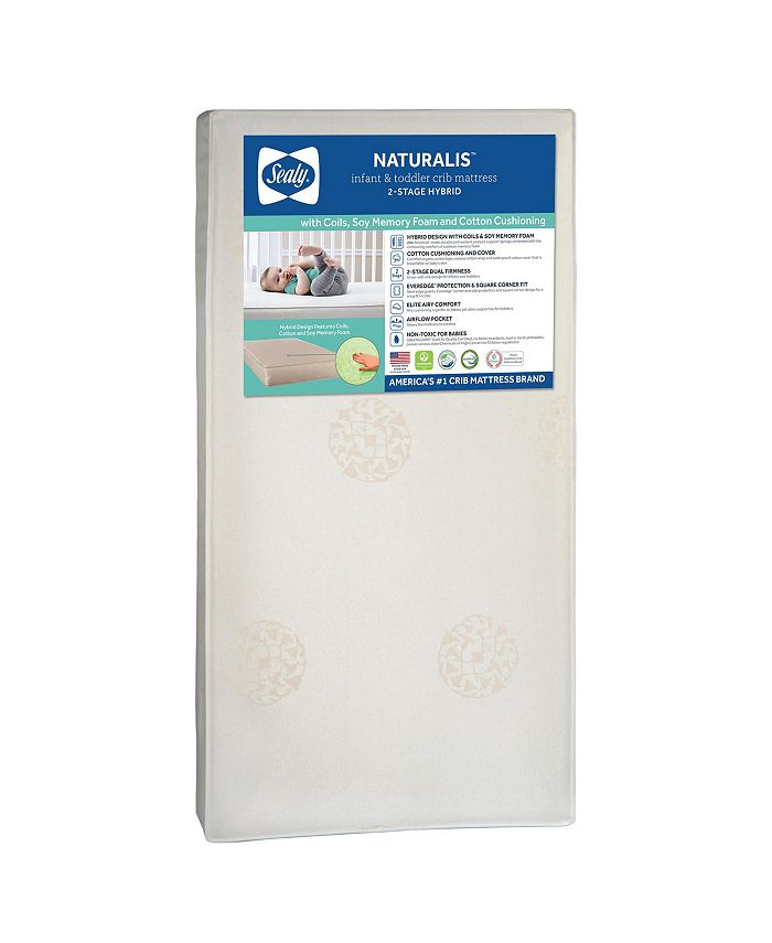 Sealy Naturalis 2Stage Hybrid Crib Mattress Macy's