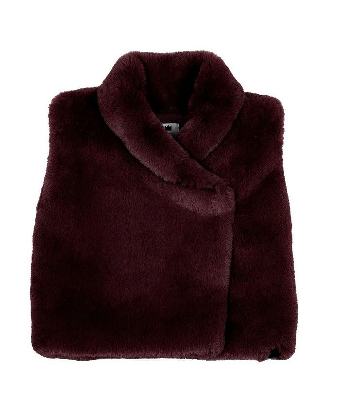 Kids faux 2024 fur vest