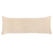 14x20 Oversize Monogram Lumbar Throw Pillow Cover Khaki - Rizzy