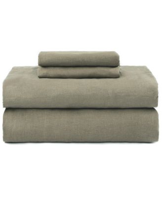 Bokser Home French Linen 4 Piece Sheet Set, Queen