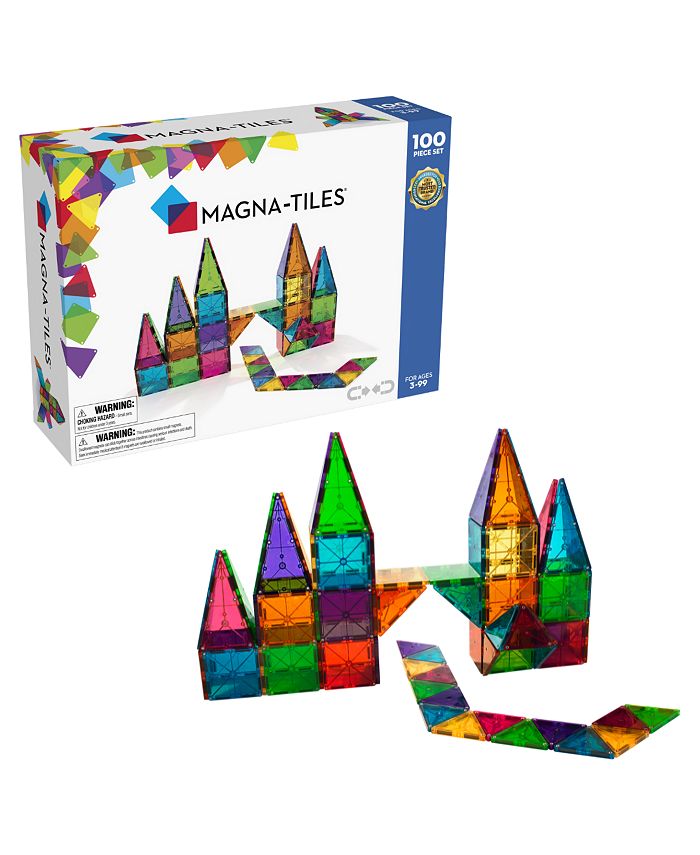 Magna-Tiles Clear - 100 Pieces - Toys & Co. - Magna-Tiles
