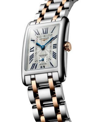 Women's Swiss DolceVita 18K Rose Gold & Stainless Steel Bracelet Watch 23x37mm
