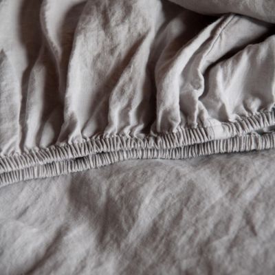 French Linen 4 Piece Sheet Set, Cal King