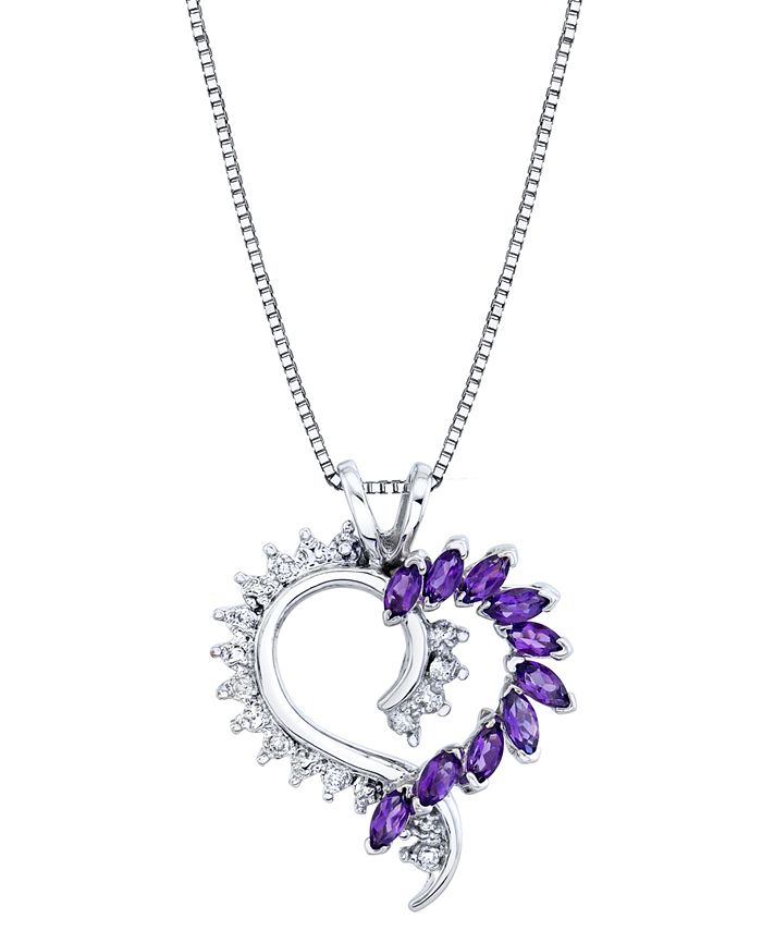 Amethyst necklace new arrivals macys