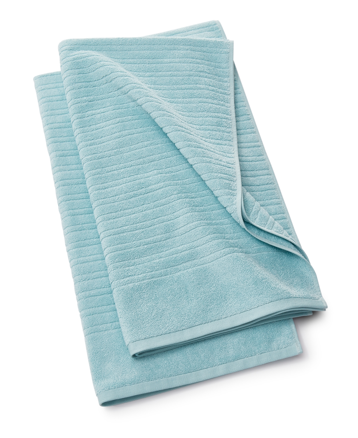 Home Design Quick Dry Cotton 2-pc. Bath Towel Set, Created For Macy's In Thick Glass