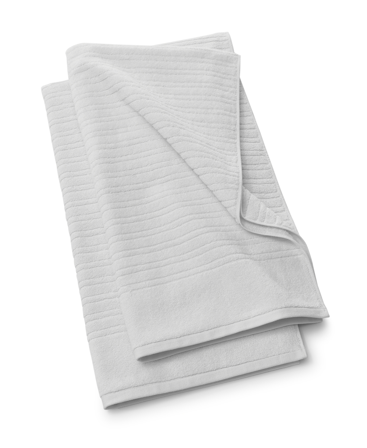 Home Design Quick Dry Cotton 2-pc. Bath Towel Set, Created For Macy's In White