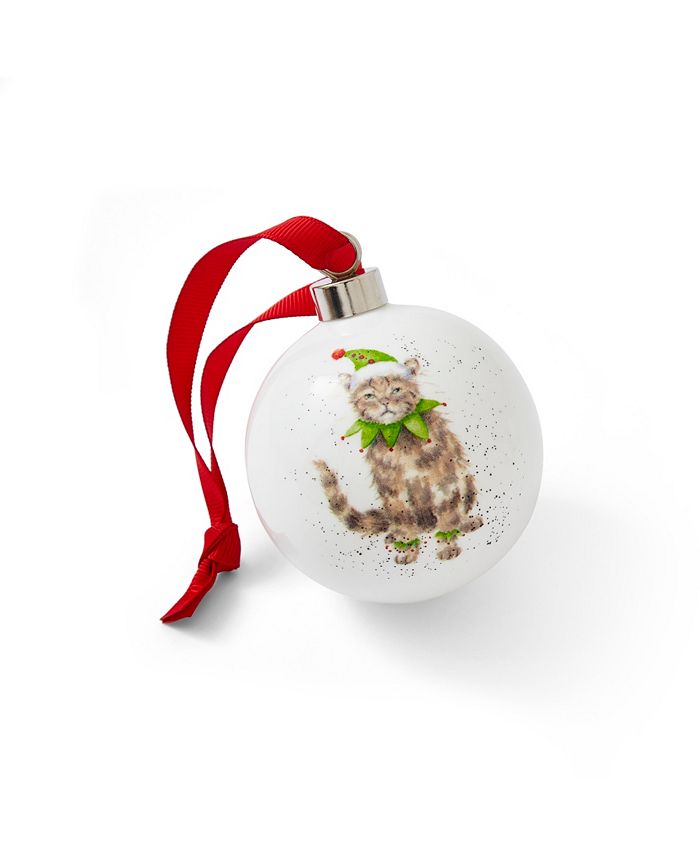 Wrendale Designs Bah Humbug Bauble Cat Macy's