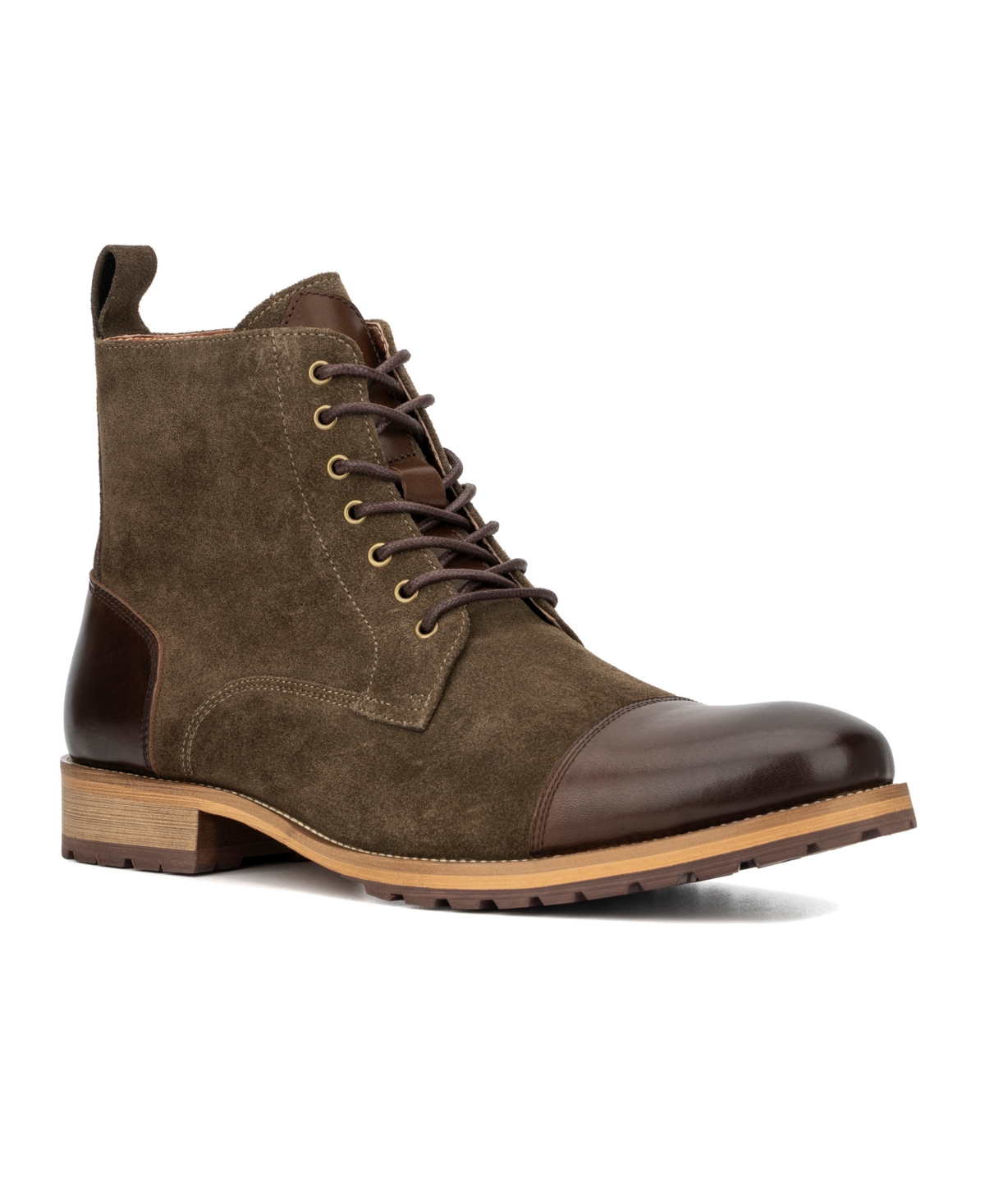 Shop Vintage Foundry Co Men's Seth Lace-up Boots In Brown