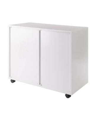 Halifax 26.3" Wood 2-Door Wide Storage Cabinet