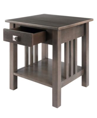 Stafford 22.05" Wood Accent Table