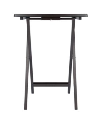 Allen 5-Piece Wood Snack Table Set