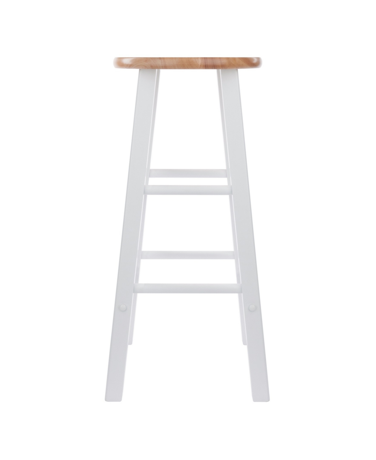 Winsome Element 2-piece Wood Bar Stool Set In Multi