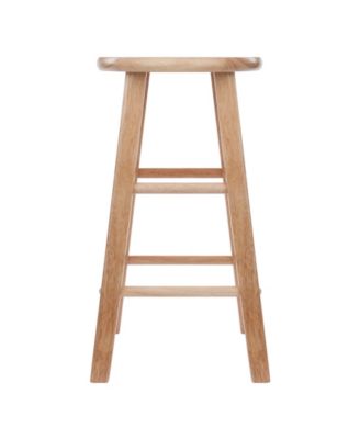 Element 2-Piece Wood Counter Stool Set
