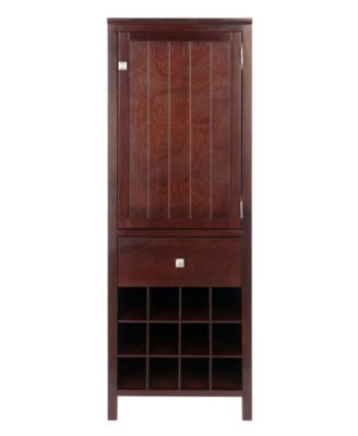 Brooke Jelly 47.44" Wood 3-Section Cupboard