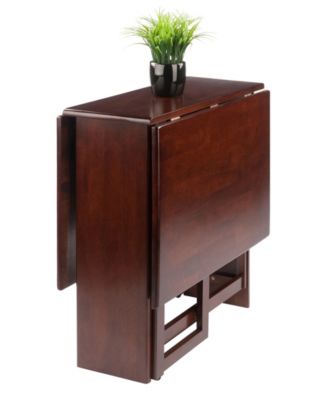 Clara 29.53" Wood Double Drop Leaf Dining Table