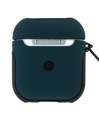 Bluestone and Black Sport Cover designed for Apple AirPods&reg;