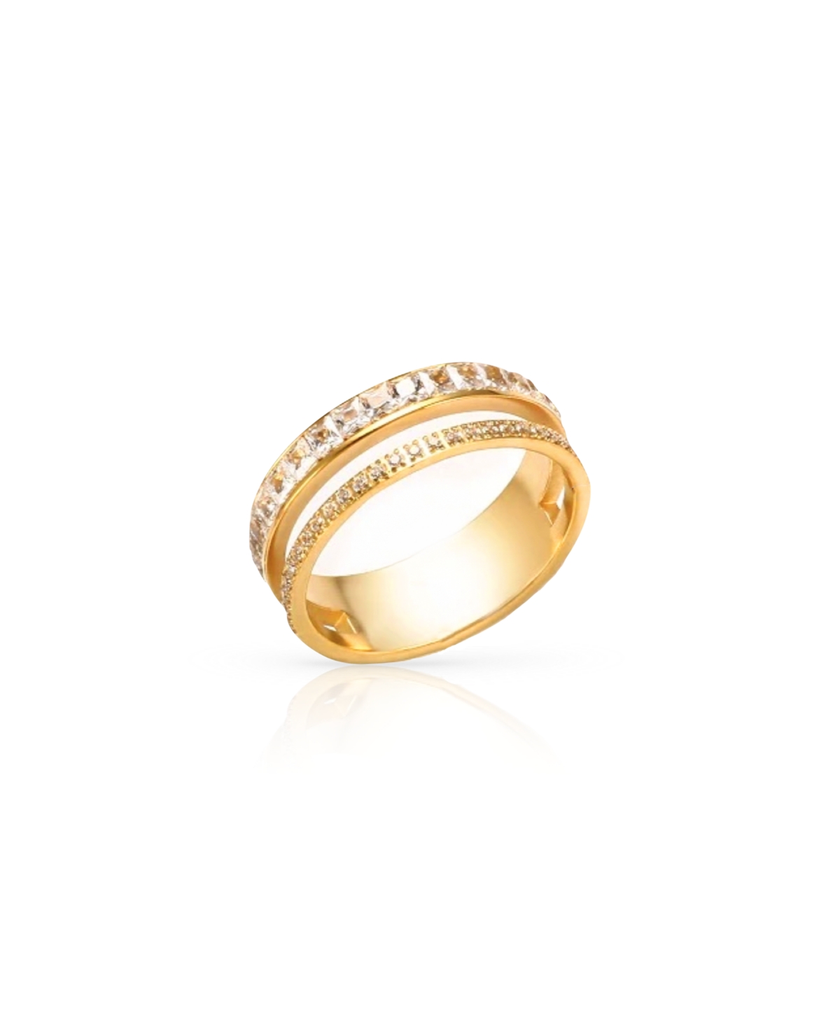 Ben Oni Brianna Line Ring In Gold