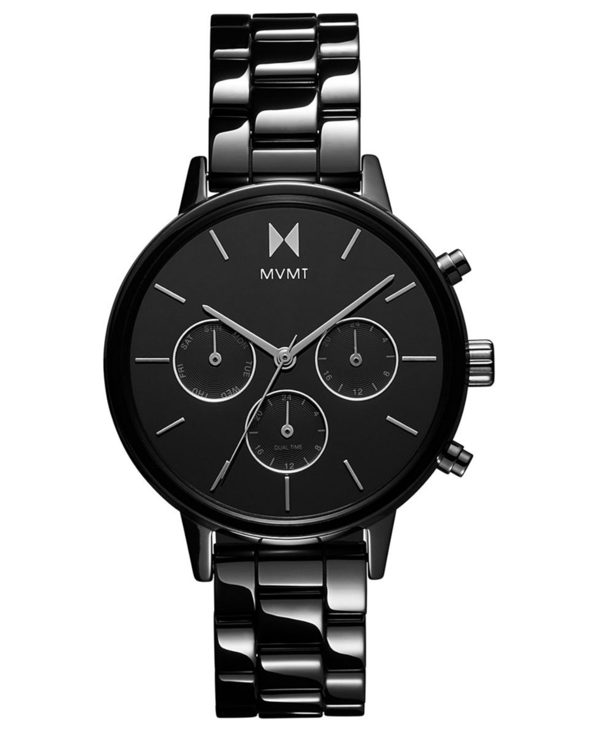 Shop Mvmt Women's Nova Ceramic Black Bracelet Watch, 38mm