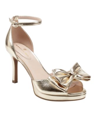 Bandolino Women's Kissly Bow Dress Sandals - Macy's