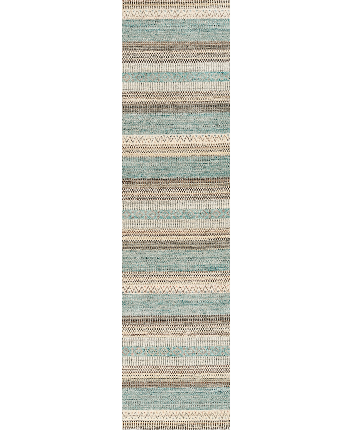 Km Home Sondrio 401 2'6in x 10' Runner Area Rug - Mist