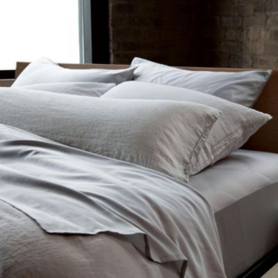 French Linen 2 Piece Pillowcase Set, King