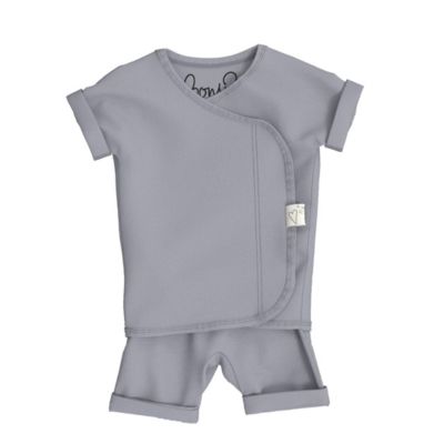 Bonsie Baby Baby Bonsie Skin to Skin, Romper - Peony