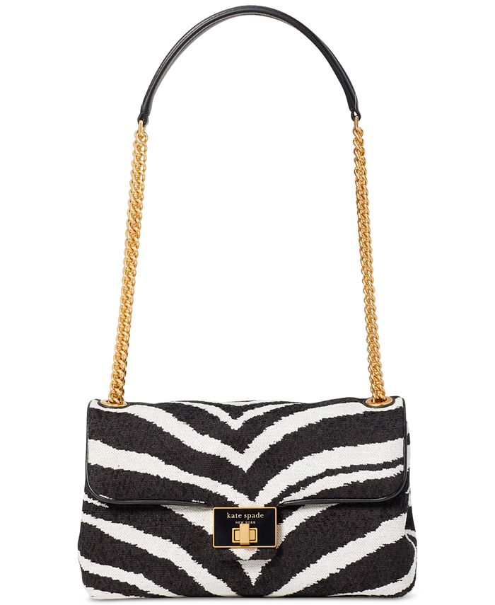 kate spade new york Evelyn Bold Zebra Boucle Jacquard Small Convertible  Shoulder Bag & Reviews - Handbags & Accessories - Macy's