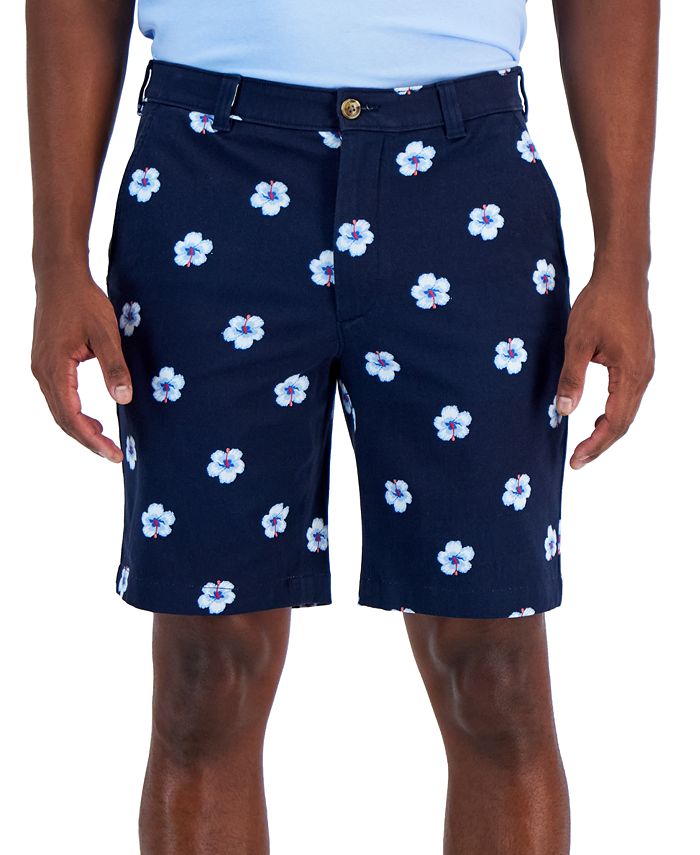 Club Room Men's Tommy Classic-Fit Hibiscus-Print 9