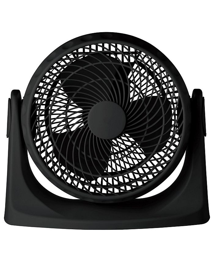 Optimus 8 Inch 15 Watt High-Performance Air Circulator Fan in Black ...